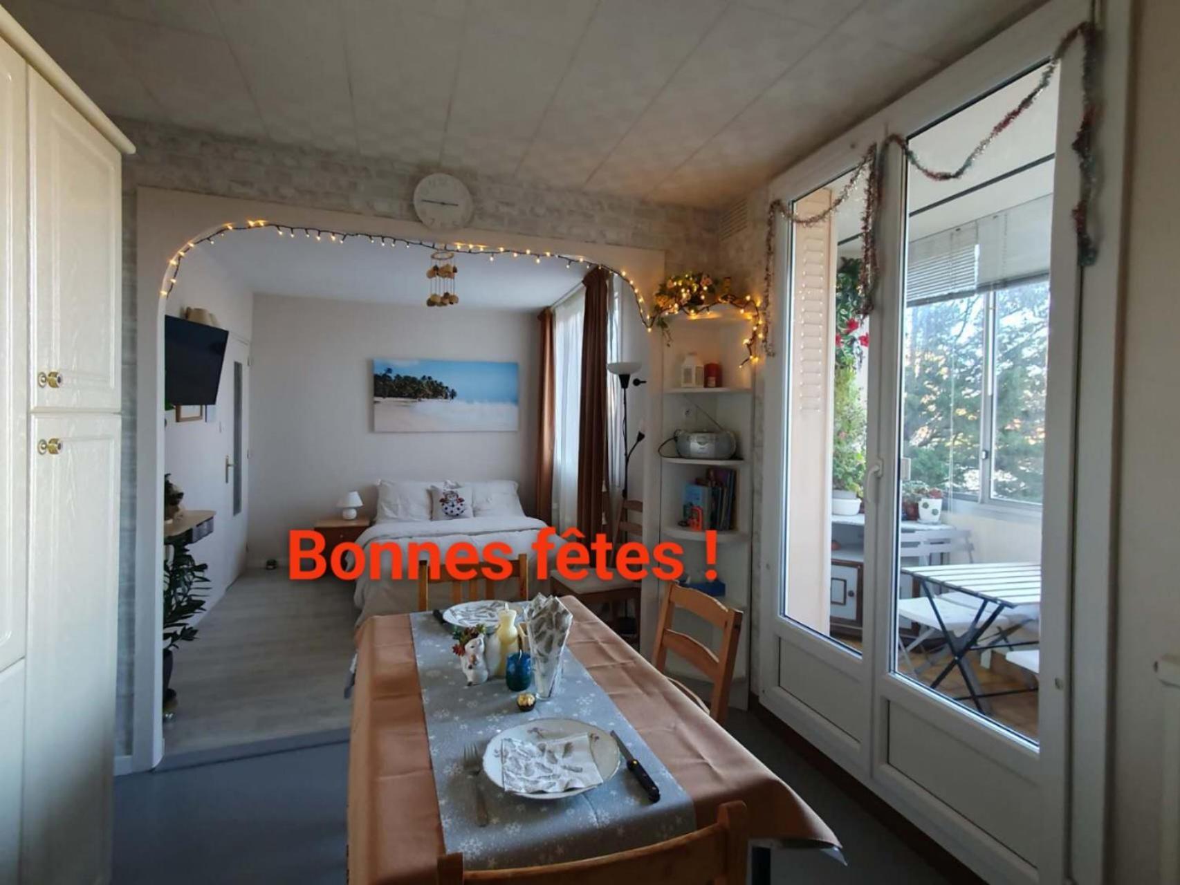 Medipole T2 Avec Un Garage Gratuit Sur Place, 16Min A Centre Ville Lyon En Metro A Віллербанн Екстер'єр фото